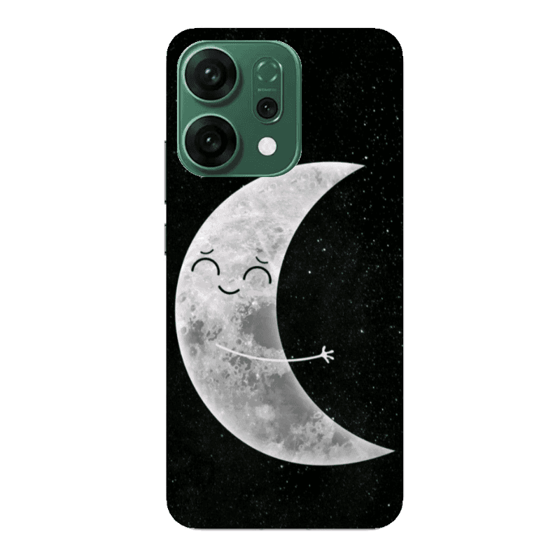 Oppo RENO 14 Half Moon Transparent Silicone TPU Θήκη